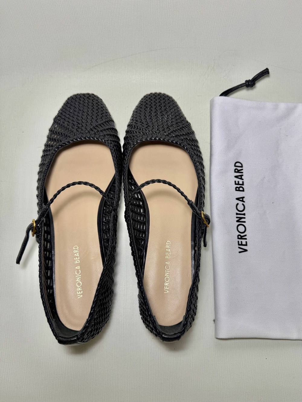 Veronica Beard Ellie Raffia Flat
Black Mary Jane Flat